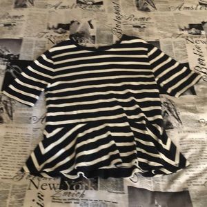 Gap pull over back zip dress